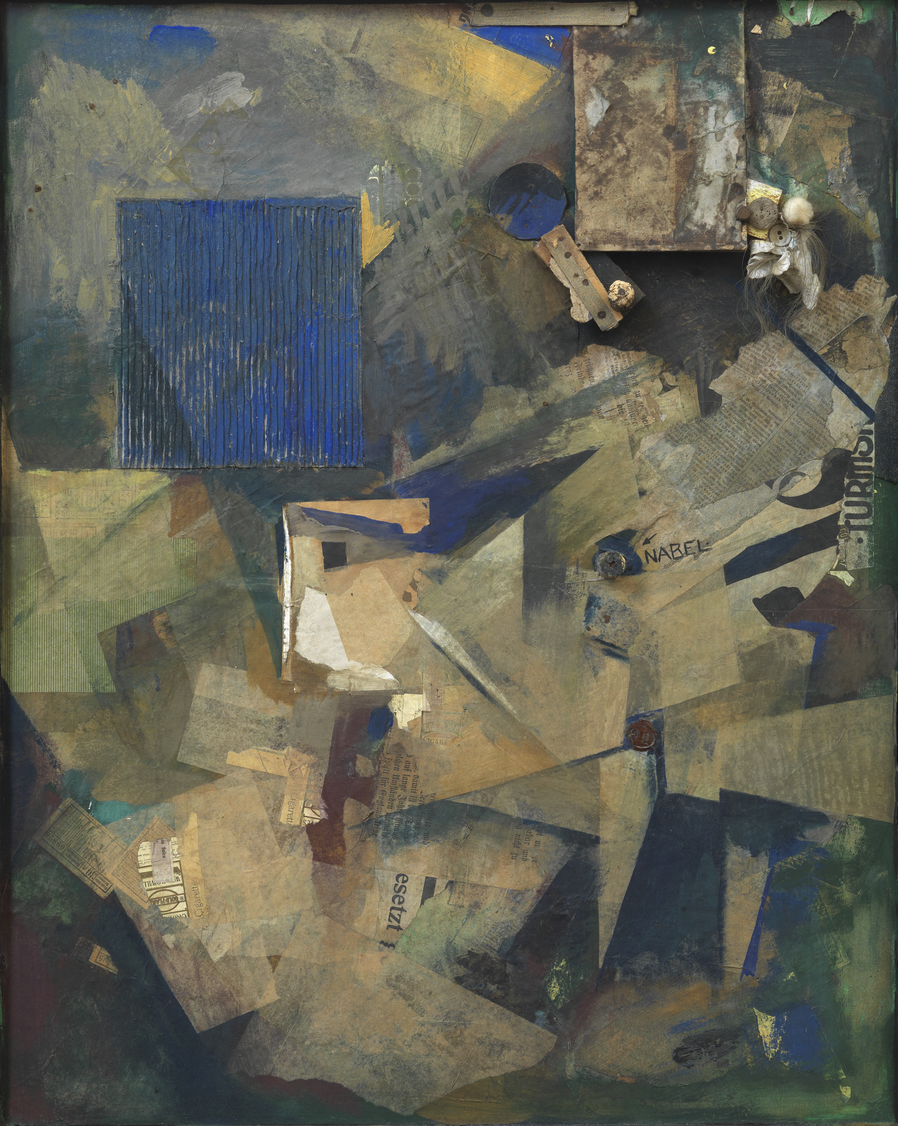 Merzbild 21b, Kurt Schwitters, 1920
