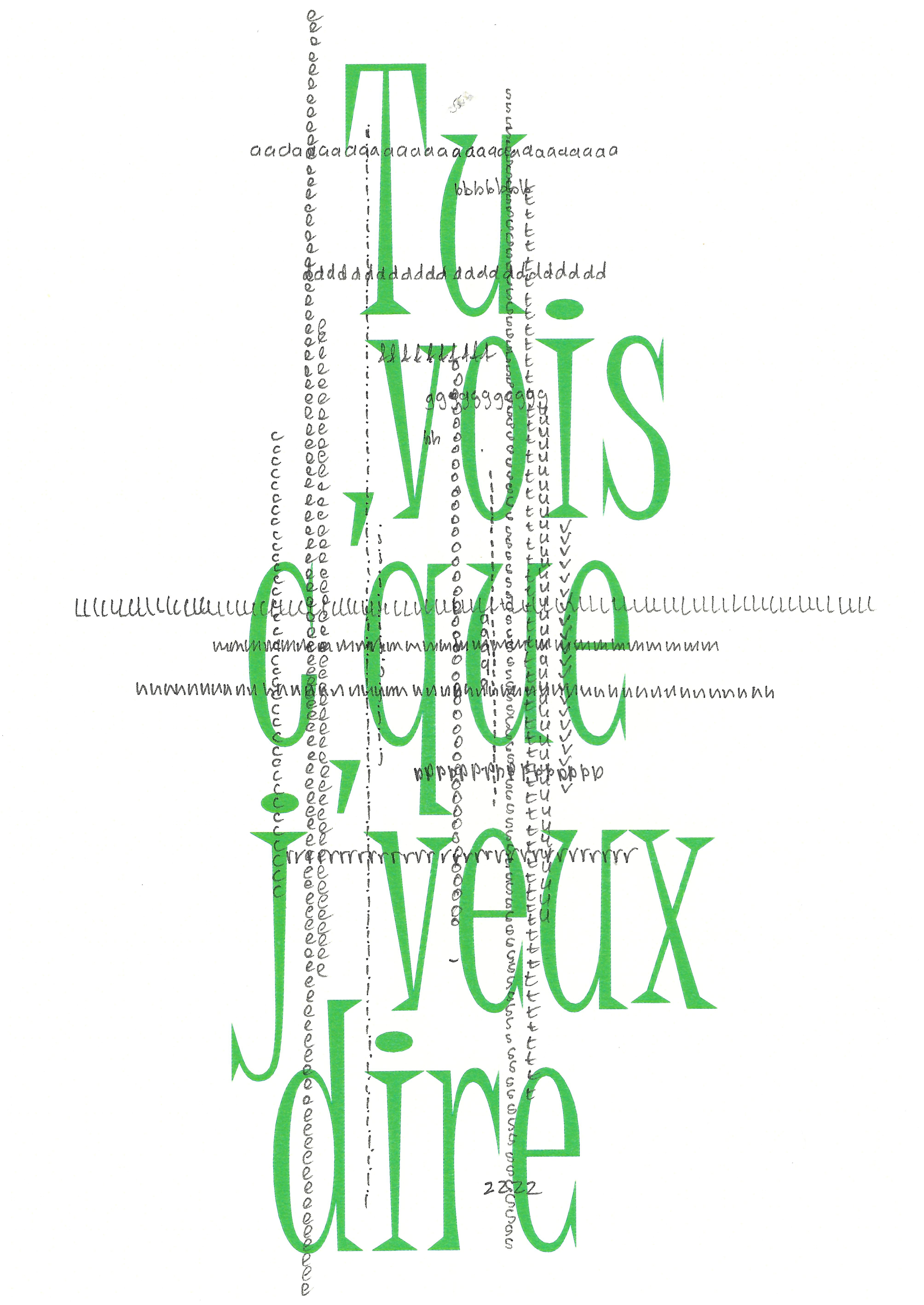 Tu Vois C Que Je Vois