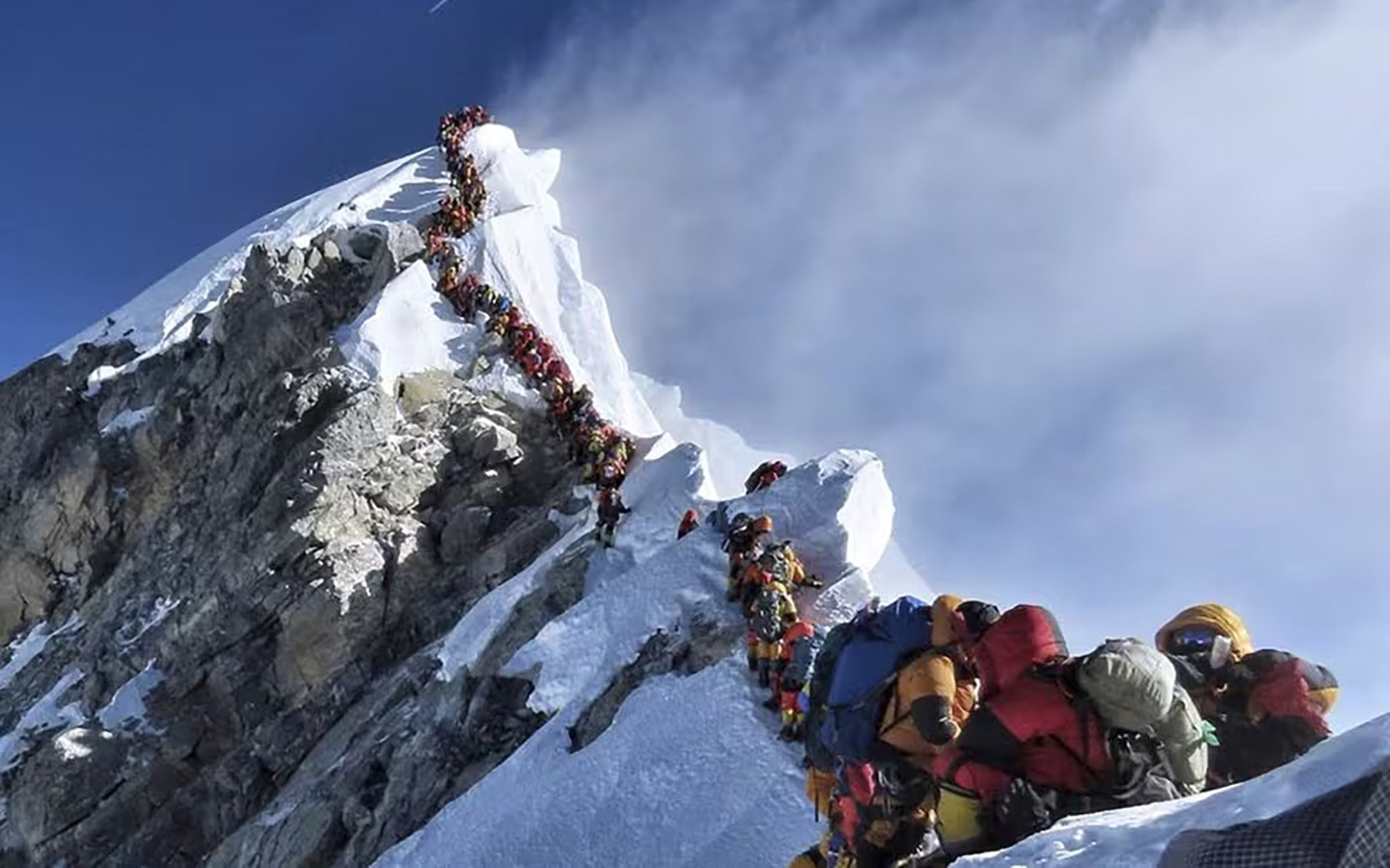 Mount Everest 22. Mai 2019